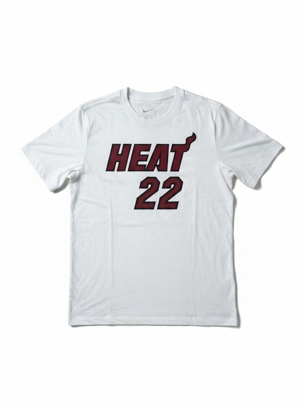 NBA Miami Heat Jimmy Butler #22 Jersey T-Shirt White Graphic Size L NWT